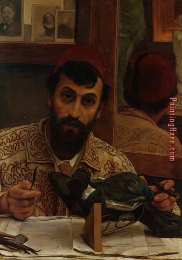 Sir Lawrence Alma-Tadema Portrait of Professor Giovanni Battista Amendola